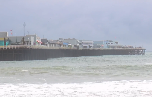Santa Cruz Wharf, wharf damage, wharf collapse